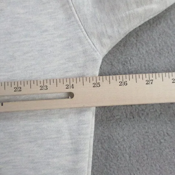 Fear of God Essentials Hoodie Mens Medium Light Oatmeal Heather Sweatshirt NEW - Picture 10 of 12